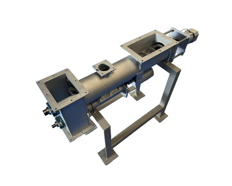 2段スクリューコンベヤ