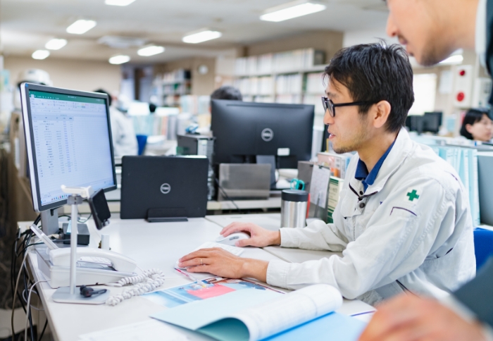 プラントの改修計画