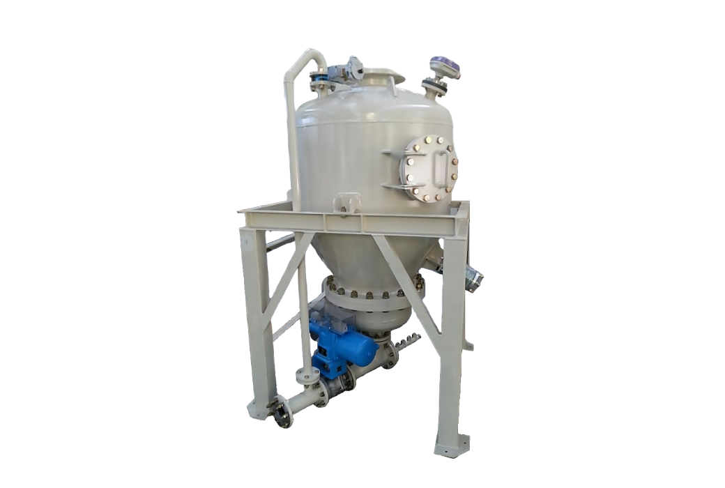 生石灰高濃度空気輸送設備